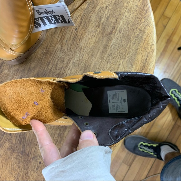 Women's Yellow Ankle Boots - Picture 13 of 14